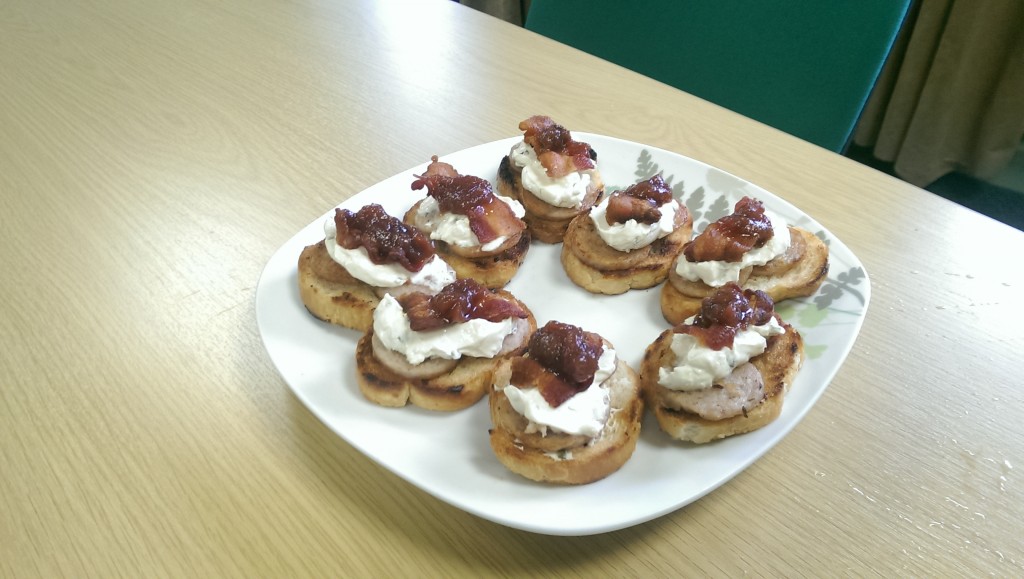 White Pudding Bruschetta 3